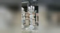 Hermosa estatua de tumba de mármol blanco tallada a mano estatua de ángel llorando estatuas de cementerio de lápidas a la venta